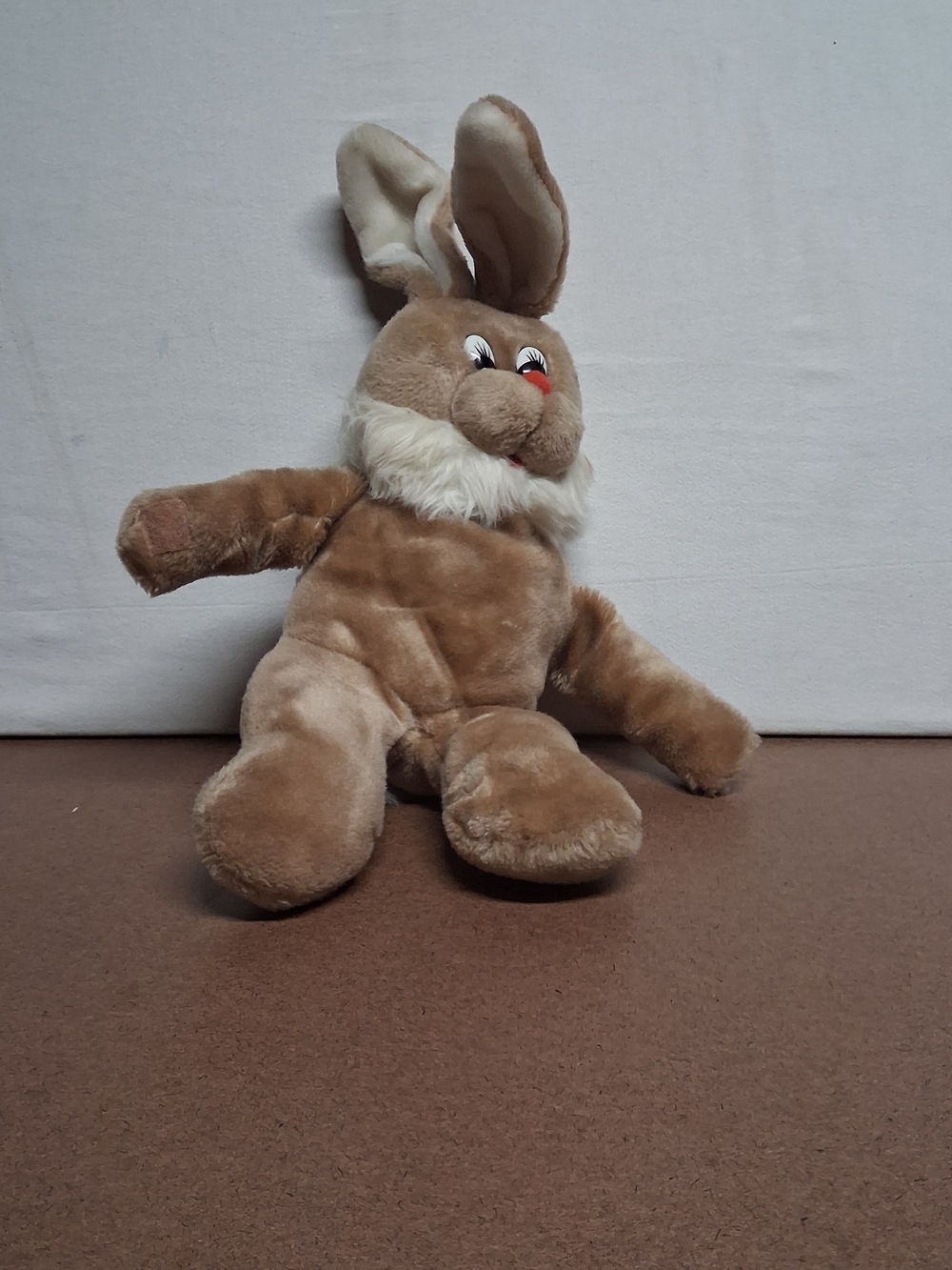 Plush Bunny Stuffed Animal - Brown - Soft Cuddly Kids Toy
